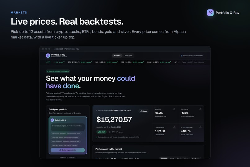 Portfolio X-Ray – screenshot 2