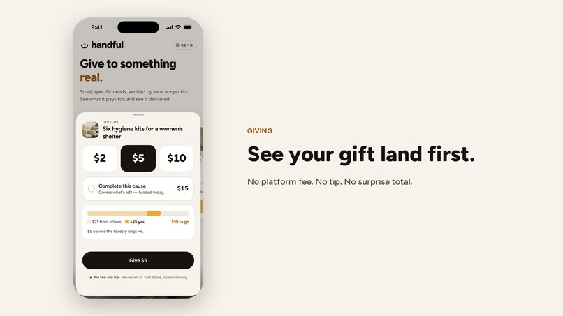 Handful – screenshot 1