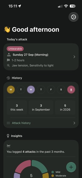 Migraine Tracker: Clara – screenshot 11