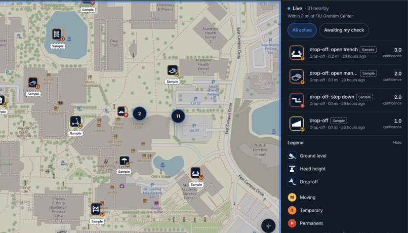 StepSafe – screenshot 2