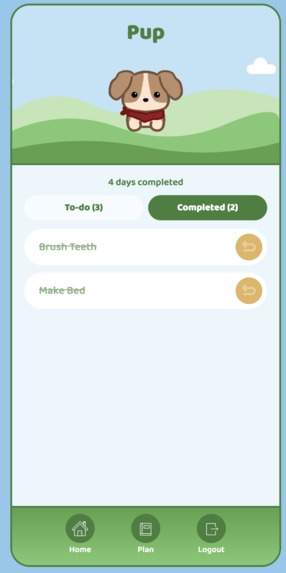 Pupdate – screenshot 1