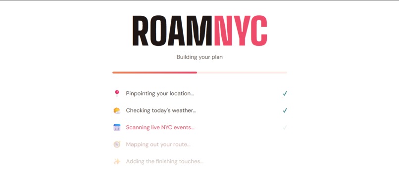 RoamNYC – screenshot 1