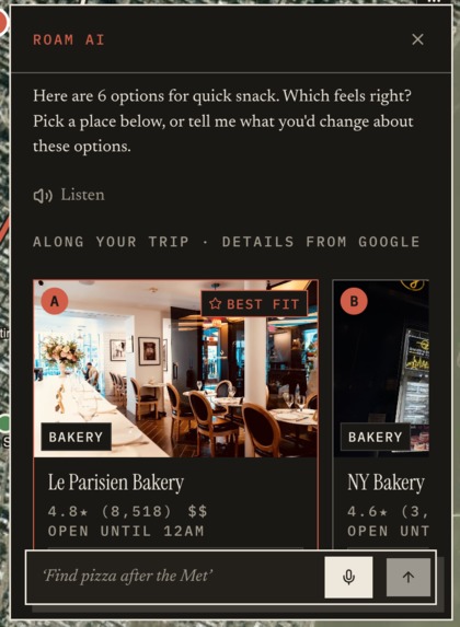 PlaNYt – screenshot 2