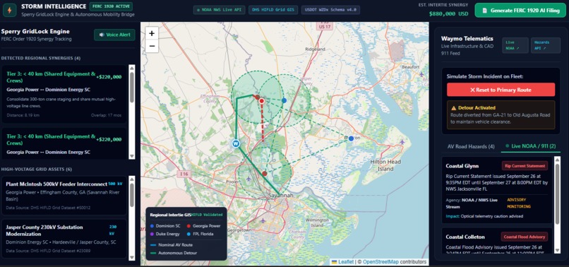 Storm Intelligence | Sperry GridLock & Autonomous Mobility – screenshot 6