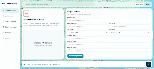 ContractMap – screenshot 1