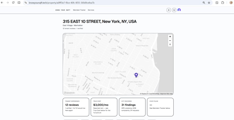 Know your SqFt – screenshot 2