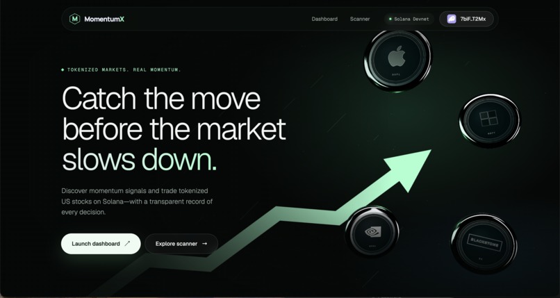 MomentumX – screenshot 1