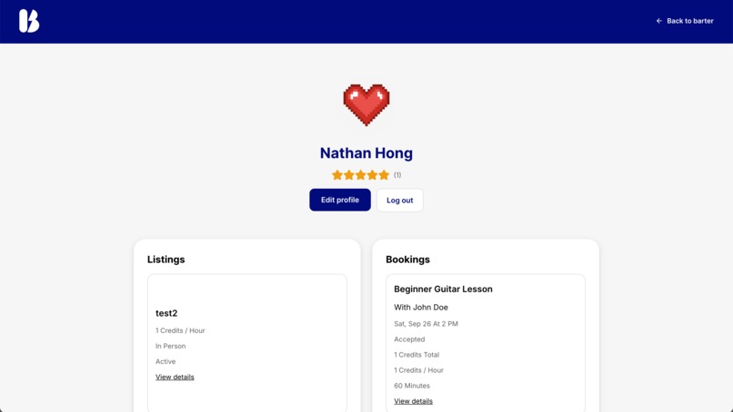 Barter – screenshot 1