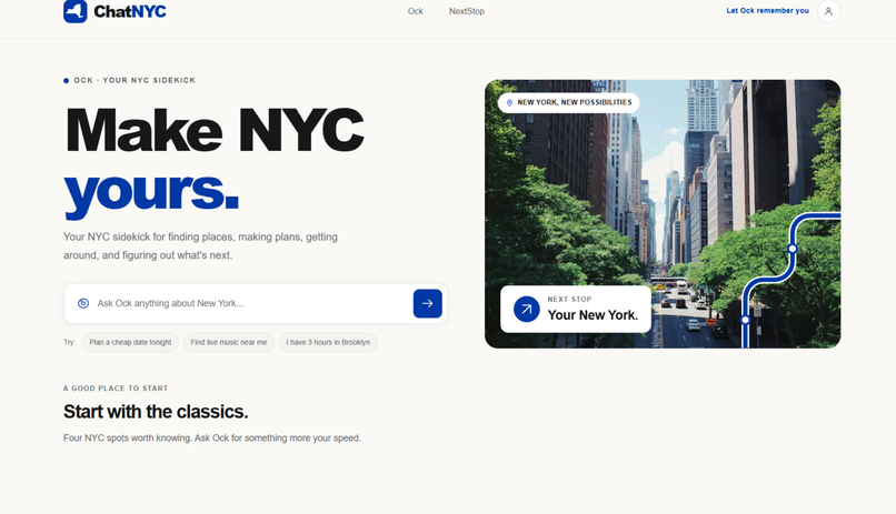 ChatNYC – screenshot 2