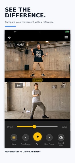 MoveMaster AI Dance Analyzer – screenshot 1