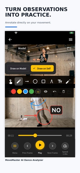 MoveMaster AI Dance Analyzer – screenshot 2