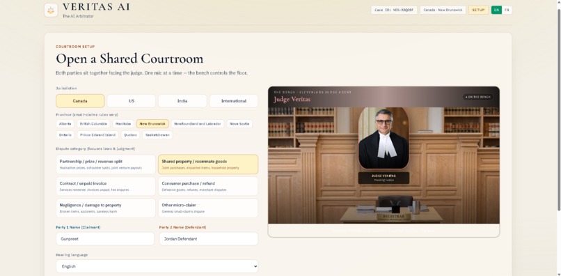 Veritas.ai – screenshot 2