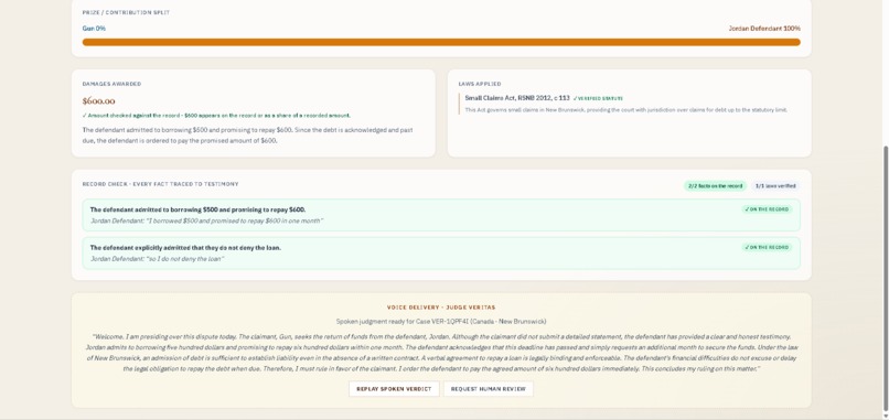 Veritas.ai – screenshot 5