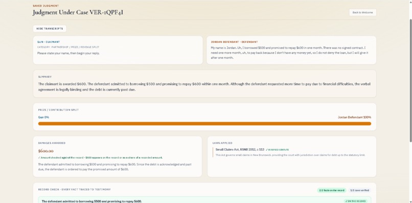 Veritas.ai – screenshot 4