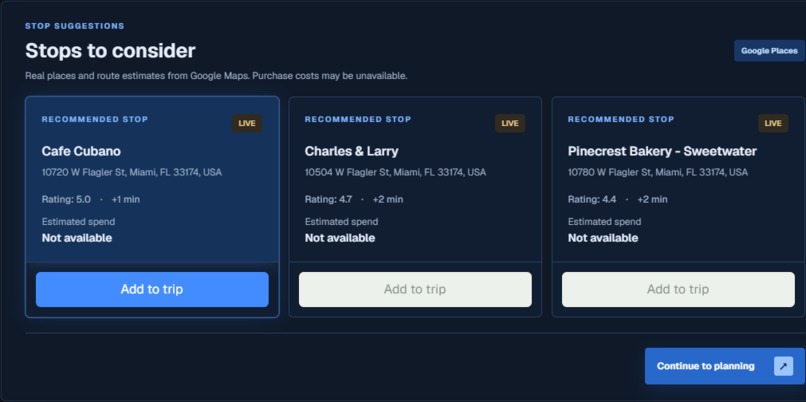 RouteWise – screenshot 4