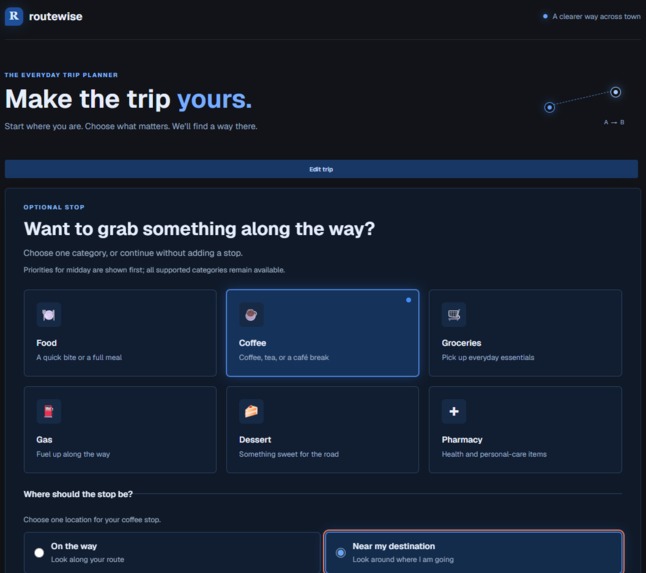 RouteWise – screenshot 8