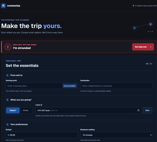 RouteWise – screenshot 7
