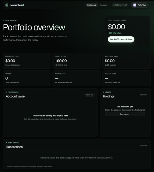 MomentumX – screenshot 2