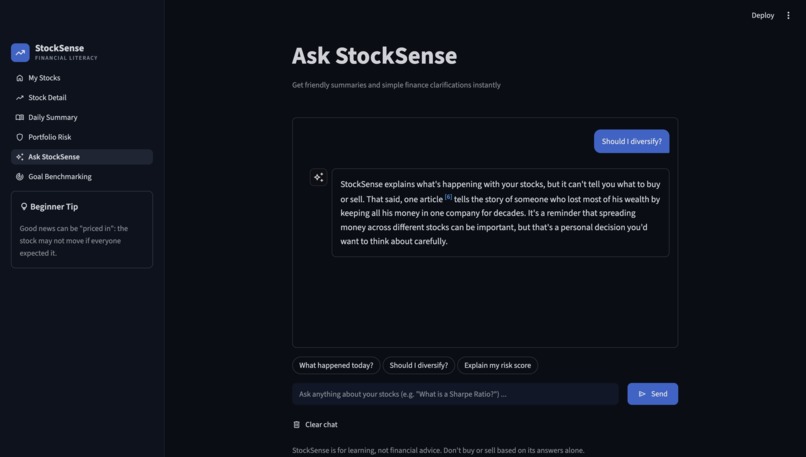 StockSense – screenshot 7
