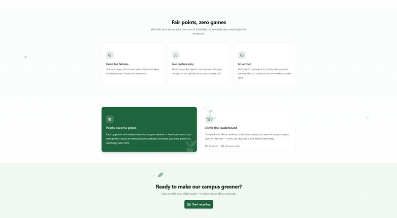 GreenBin – screenshot 1
