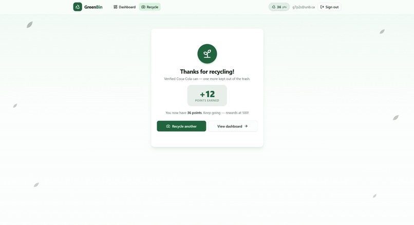 GreenBin – screenshot 3