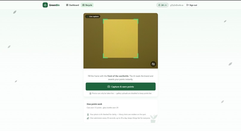 GreenBin – screenshot 5