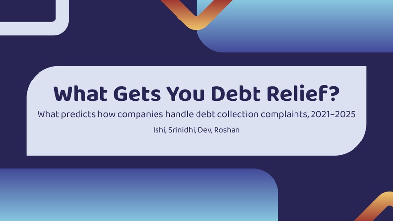 Cracking Down on Debt Complaints – screenshot 1