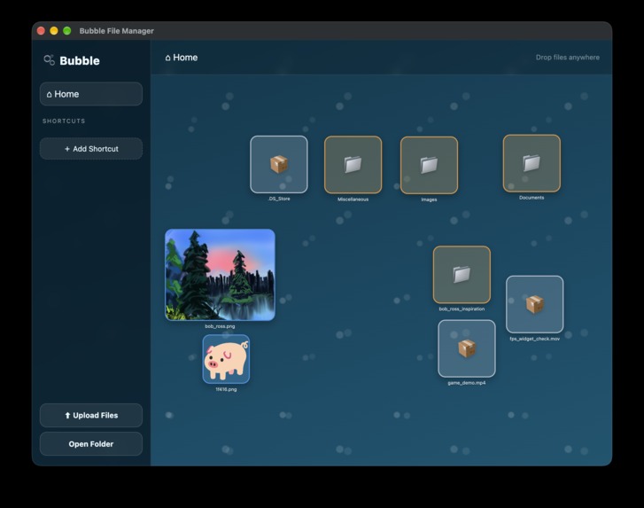 Bubble File Manager – screenshot 1