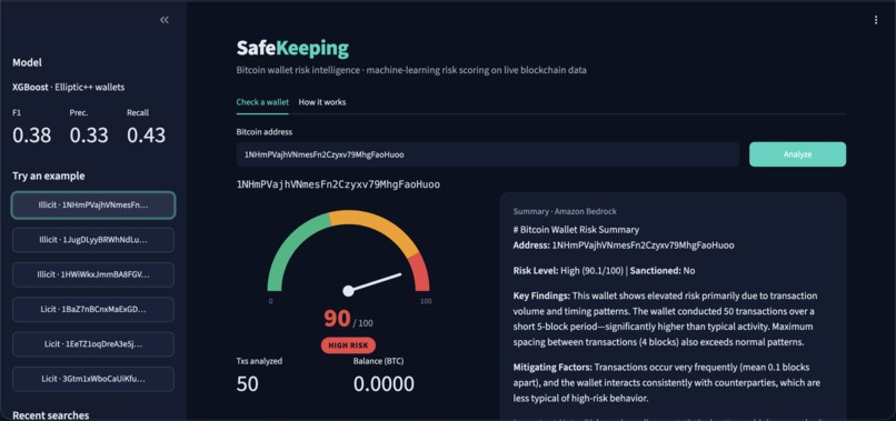 SafeKeeping – screenshot 2
