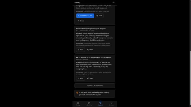 Steady – screenshot 2