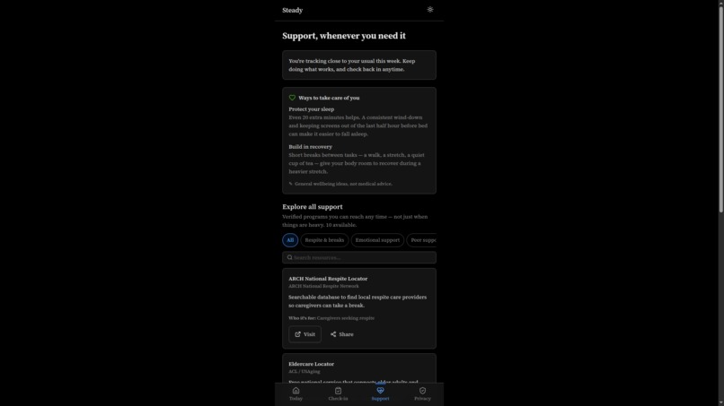 Steady – screenshot 5