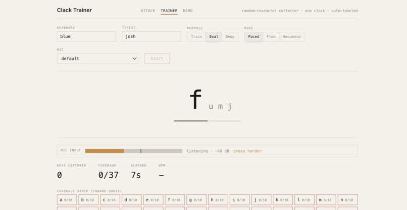 Clack – screenshot 2