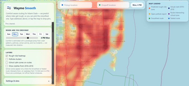Waymo Smooth – screenshot 2