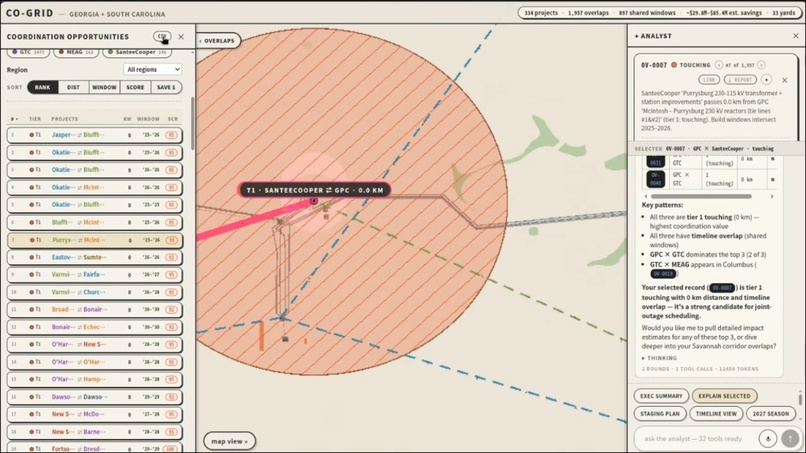 CO-GRID – screenshot 3