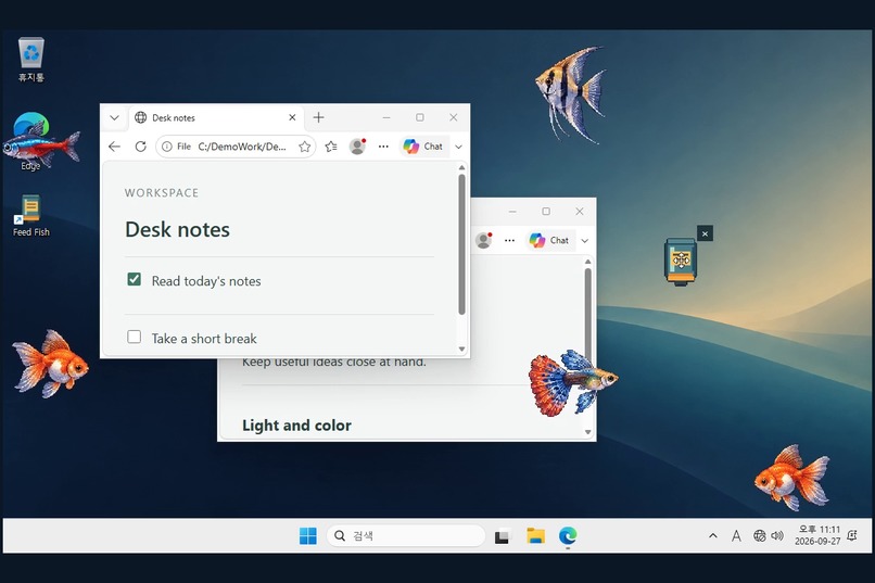 Desktop Aquarium – screenshot 2