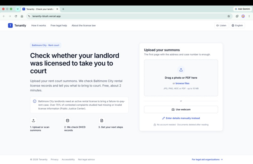 tenantly – screenshot 1