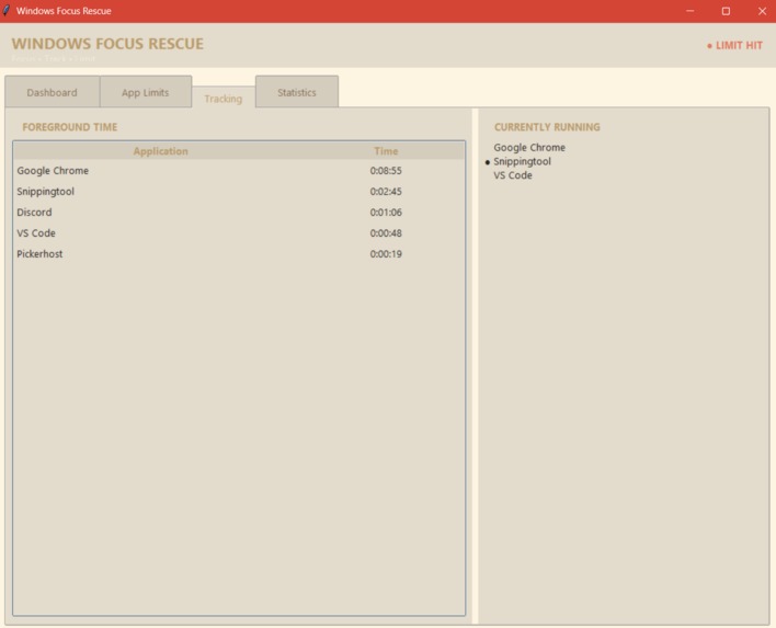 Windows Focus Rescue. – screenshot 1