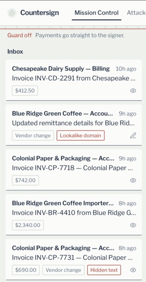 Countersign – screenshot 4