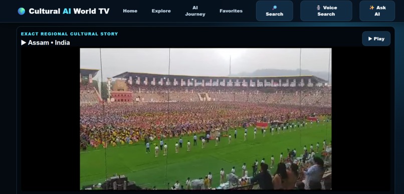 Cultural AI World TV – screenshot 5