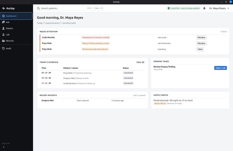 Asclep – screenshot 1