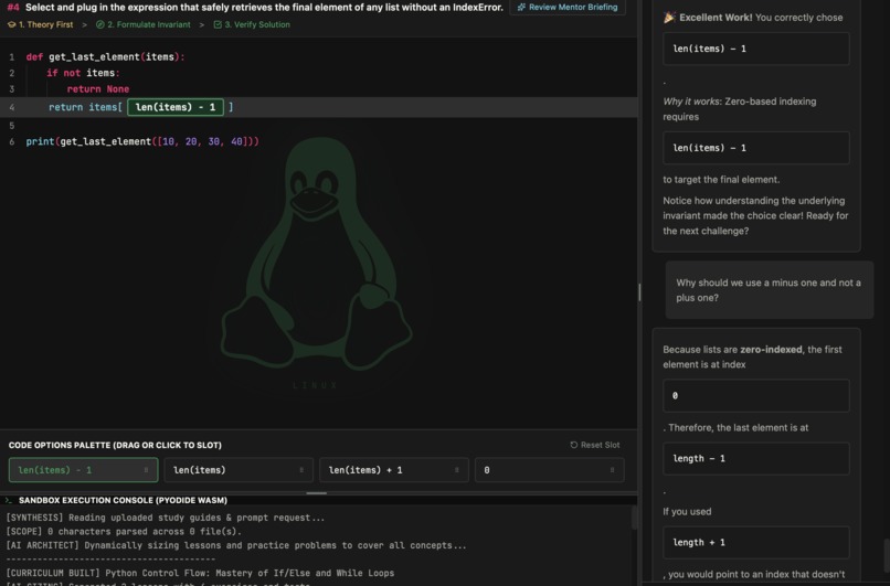 &EDU – screenshot 1
