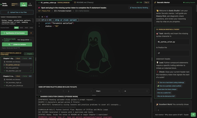 &EDU – screenshot 3