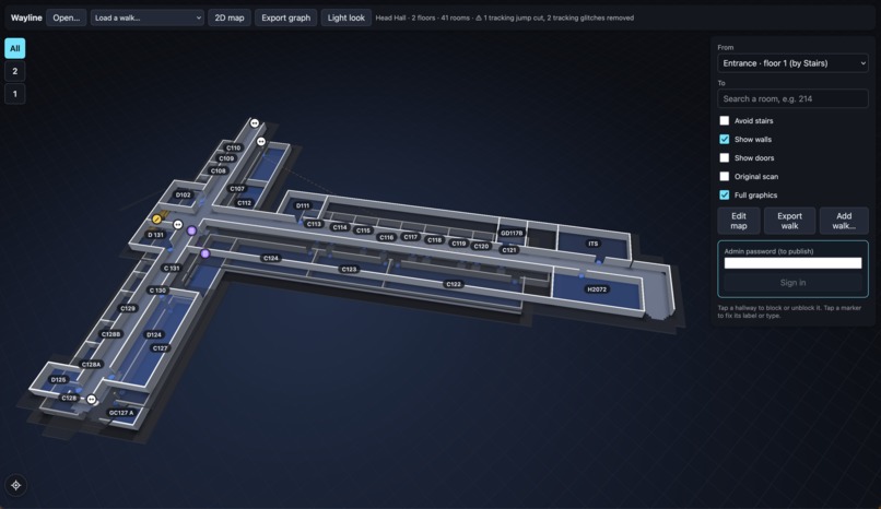 Wayline – screenshot 1