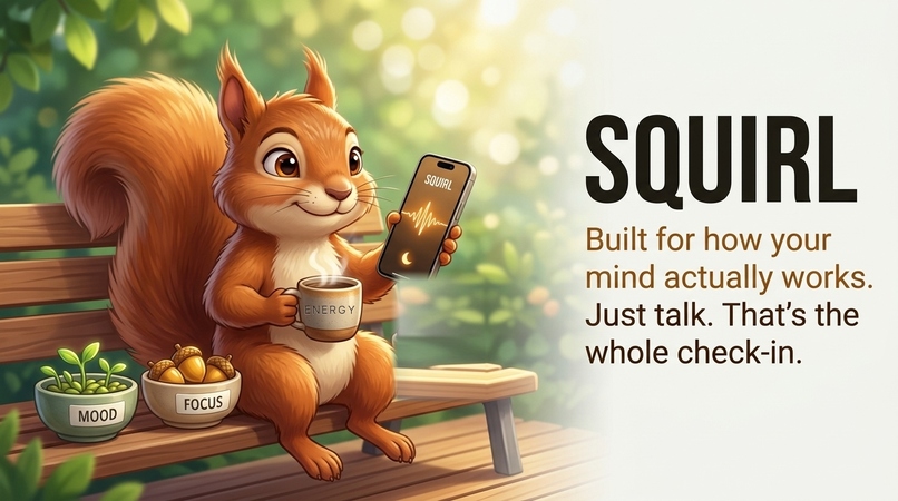 Squirl - Voice Journal – screenshot 1
