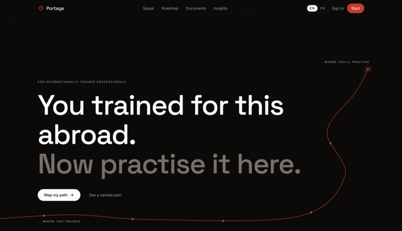 Portage – screenshot 1