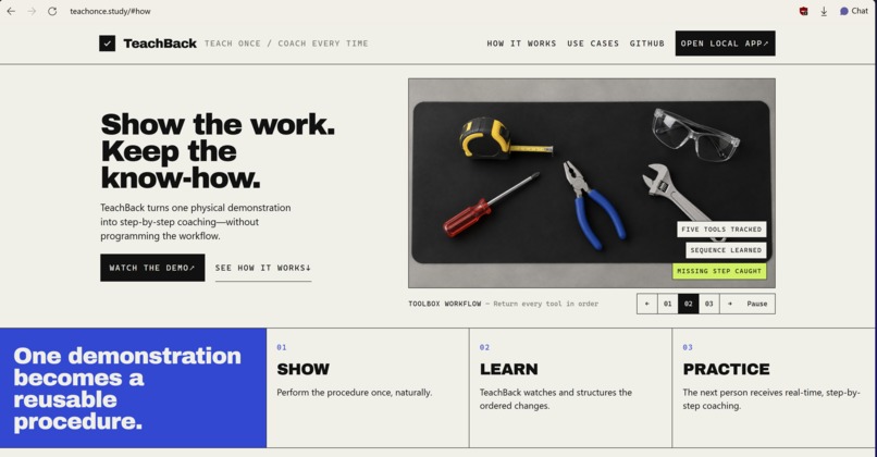 Teach Back – screenshot 1