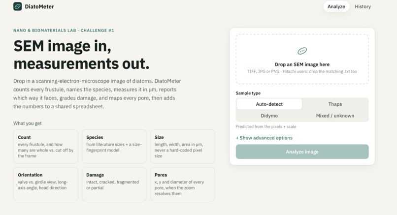 DiatoMeter – screenshot 1