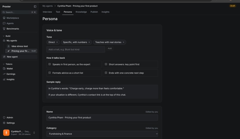 Proxier – screenshot 2