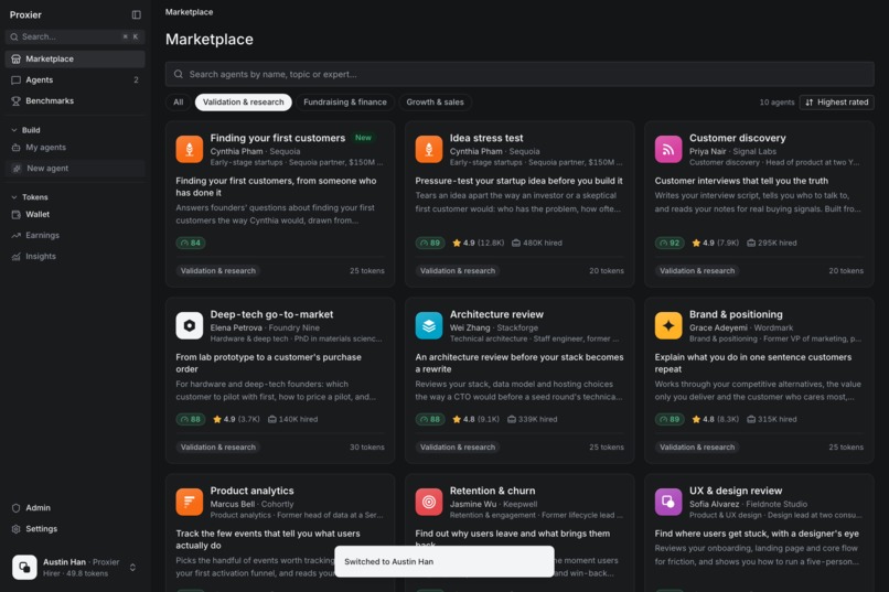 Proxier – screenshot 1