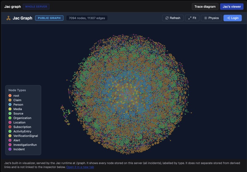 Trace – screenshot 1